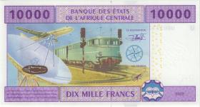 Zentral-Afrikanische-Staaten / Central African States P.210Ua 10.000 Francs 2002 (1) 