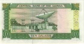 Gambia P.13a 10 Dalasis (1991-95) (1) 