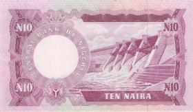 Nigeria P.17b 10 Naira (0.J.) (1) 
