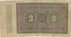 R.155: 2 Rentenmark 1923 Reichsdruck (4) A 
