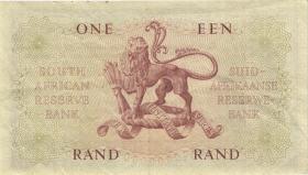 Südafrika / South Africa P.103b 1 Rand (1962-65) (Afrikaans) (3) 