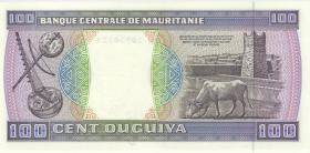 Mauretanien / Mauritania P.04h 100 Ouguiya 1996 (1) 
