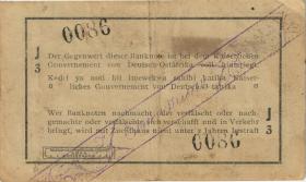 R.929c: Deutsch-Ostafrika 1 Rupie 1916 J3 "0086" (3) 