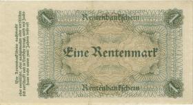 R.154a: 1 Rentenmark 1923 (2) F Reichsdruck 