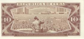 Kuba / Cuba P.104c 10 Peso 1983 (1) 