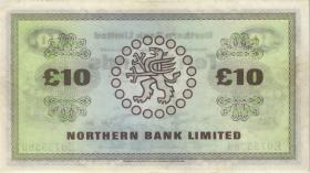 Nordirland / Northern Ireland P.189c 10 Pounds 1976 (3) 