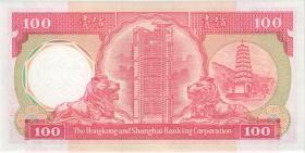 Hongkong P.194a 100 Dollars 1985 (1) 