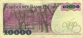Polen / Poland P.151b 10.000 Zlotych 1988 (3) 