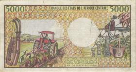 Kamerun / Cameroun P.22c 5000 Francs (1990) (3) 