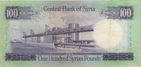 Syrien / Syria P.104a 100 Pounds 1982 (3) 