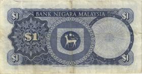 Malaysia P.07 1 Ringgit (1972-1976) (3) 