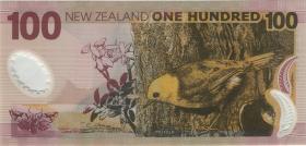 Neuseeland / New Zealand P.189b 100 Dollars (20)06 Polymer (1) 