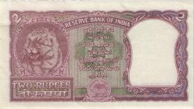 Indien / India P.028 2 Rupien (ca. 1949-57) (2) 