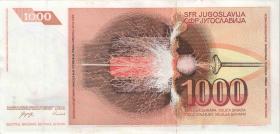 Bosnien & Herzegowina / Bosnia P.002b 1000 Dinara (1992) (1) 