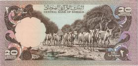 Somalia P.27 20 Shilling 1980 (1) 