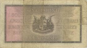 Südafrika / South Africa P.084e 1 Pound 1939 (4) 