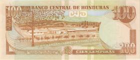 Honduras P.069b 100 Lempiras 1986 (1) 