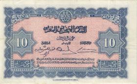 Marokko / Morocco P.25 10 Francs 1.5.1943 (3) 