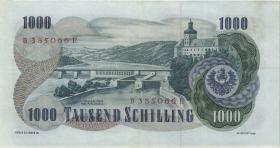 Österreich / Austria P.141 1000 Schilling 1961 (62) (2) 