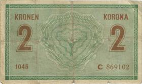 Österreich / Austria P.017b 2 Kronen 1914 (4) 