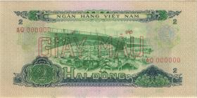 Südvietnam / Viet Nam South P.041s 2 Dong 1966 (1975) (1/1-) 