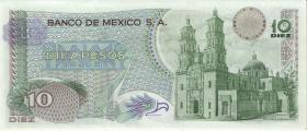 Mexiko / Mexico P.063f 10 Pesos 18.7.1979 (1) 