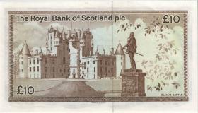 Schottland / Scotland P.343b 10 Pounds 1986 A/89 000071 (1/1-) 