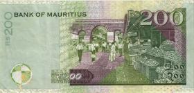 Mauritius P.57b 200 Rupien 2007 (3) 