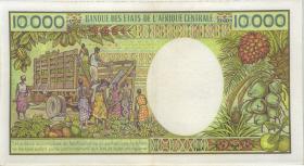 Kamerun / Cameroun P.23c 10.000 Francs (1984) (3) 