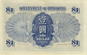 Hongkong P.316 1 Dollar (1940-41) (2+) 