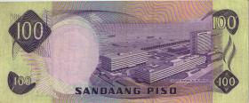 Philippinen / Philippines P.157b 100 Piso (1970) (3) 