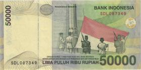Indonesien / Indonesia P.139a 50.000 Rupien 1999 (1/1-) 