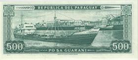 Paraguay P.200b 500 Guaranies L.1952 (1) 