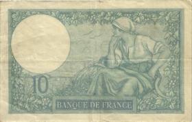 Frankreich / France P.073d 10 Francs 1932 (3) 