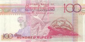Seychellen / Seychelles P.39 100 Rupien (1998) AA 001075 (1) 