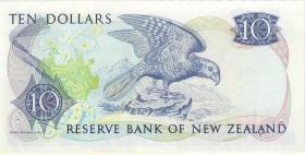 Neuseeland / New Zealand P.172b 10 Dollar (1985-89) (2) 