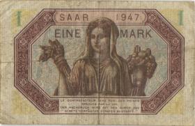 R.867: Saarland 1 Mark 1947 (3-) 