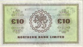 Nordirland / Northern Ireland P.189e 10 Pounds 1985 (3+) 