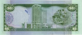 Trinidad & Tobago P.42a 5 Dollars 2002 (1) 