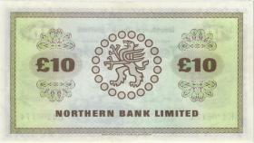 Nordirland / Northern Ireland P.189e 10 Pounds 1985 (1-) 