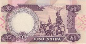 Nigeria P.24g 5 Naira 2001 (1) 