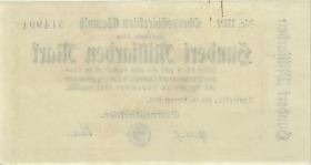 MG501.15 OPD Chemnitz 100 Milliarden Mark 1923 Nr. IIIf (1-) 
