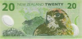 Neuseeland / New Zealand P.187b 20 Dollars (20)06 CA Polymer (1) 