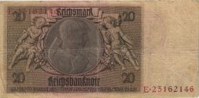 R.174g: 20 Reichsmark 1929 La Rochette (3-) 