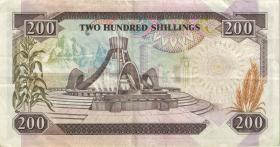 Kenia / Kenya P.23Aa 200 Shillingi 1986 (3) 