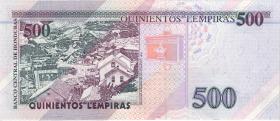 Honduras P.078c 500 Lempiras 2000 (1) 