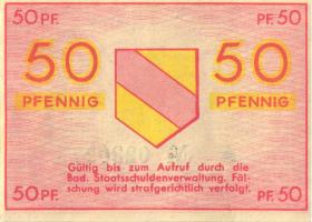 R.210: Baden 50 Pfennig 1947 (1/1-) 