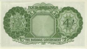 Bahamas P.13c 4 Shillings (1953) (1/1-) 