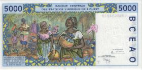 West-Afr.Staaten/West African States P.813Th 5000 Francs (1999) (1) 