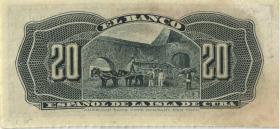 Kuba / Cuba P.053 20 Centavos 1897 (2) 
